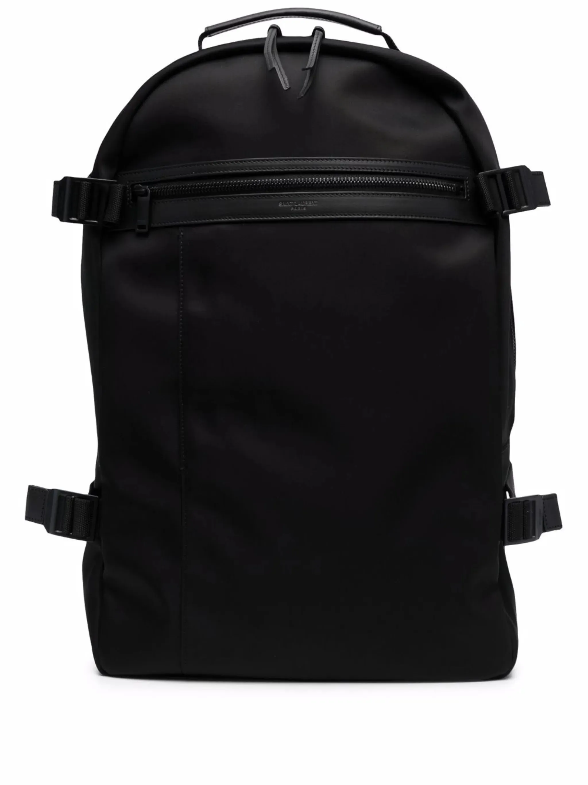 Client-approved pack Wireless-enabled back leather-detail