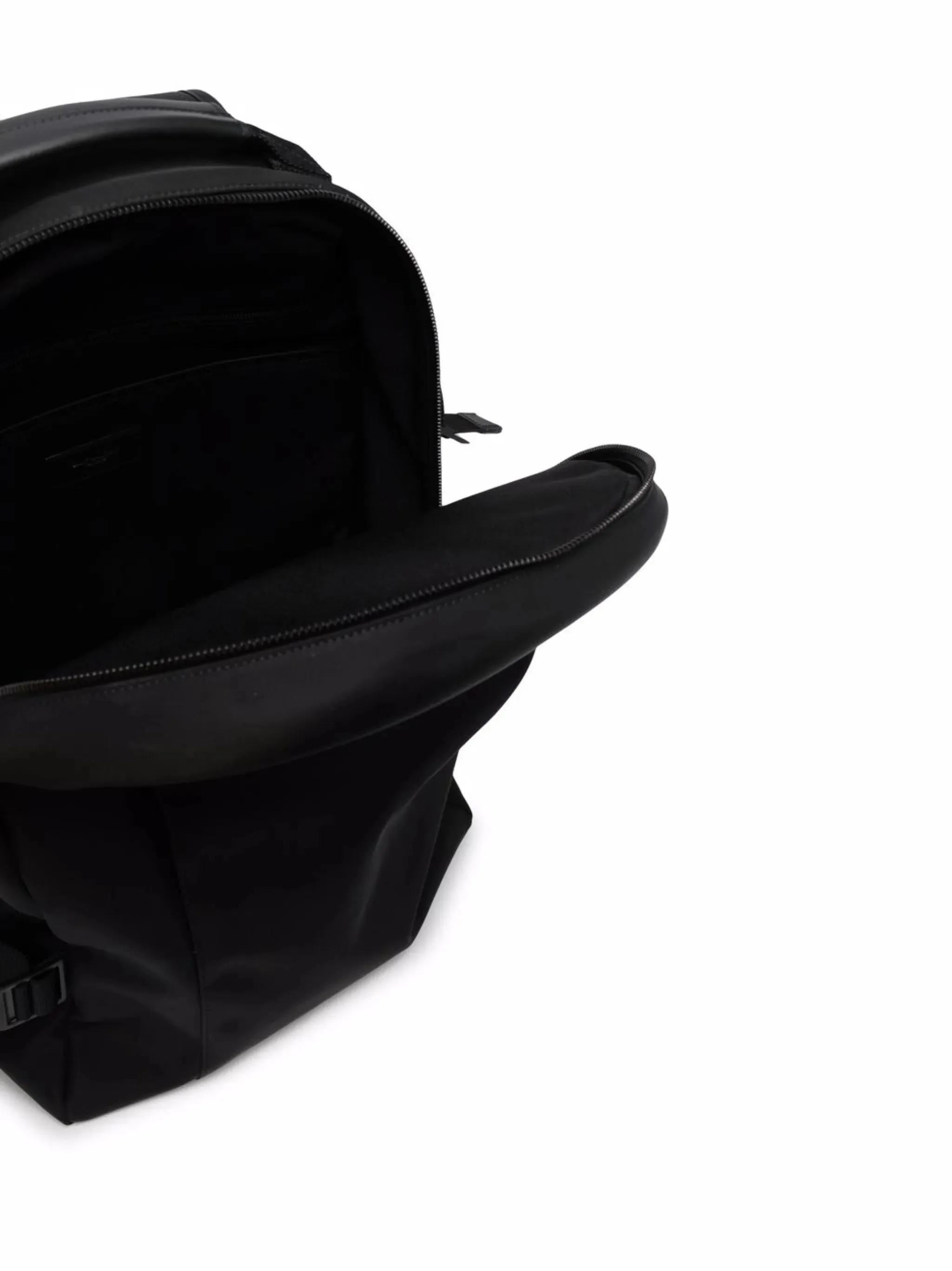 Client-approved pack Wireless-enabled back leather-detail