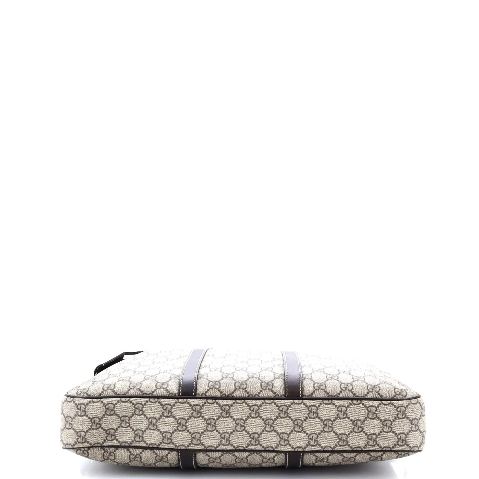 Convertible Briefcase GG Coated Canvas with Leather Large