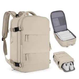 coofay Large Travel Backpack For Women Men Airline Approved Carry On Backpack Flight Approved Waterproof Sports Luggage Backpack Casual Daypack Hiking Backpack