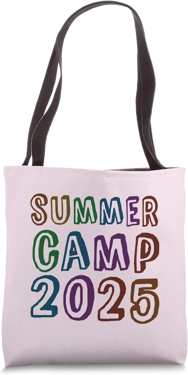 Cousins SUMMER CAMP 2025 Campsite Host Team Staff Autographs Tote Bag