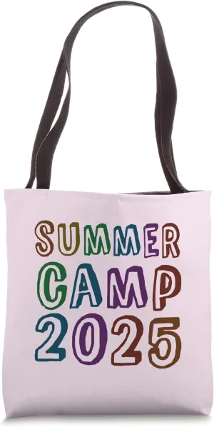 Cousins SUMMER CAMP 2025 Campsite Host Team Staff Autographs Tote Bag