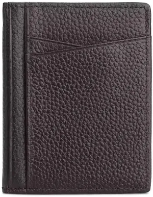 Cow Leather Wallet for Men Male Real Cow Vintage Handmade Clutch Purse Card Holder Phone Bag(Coffee)