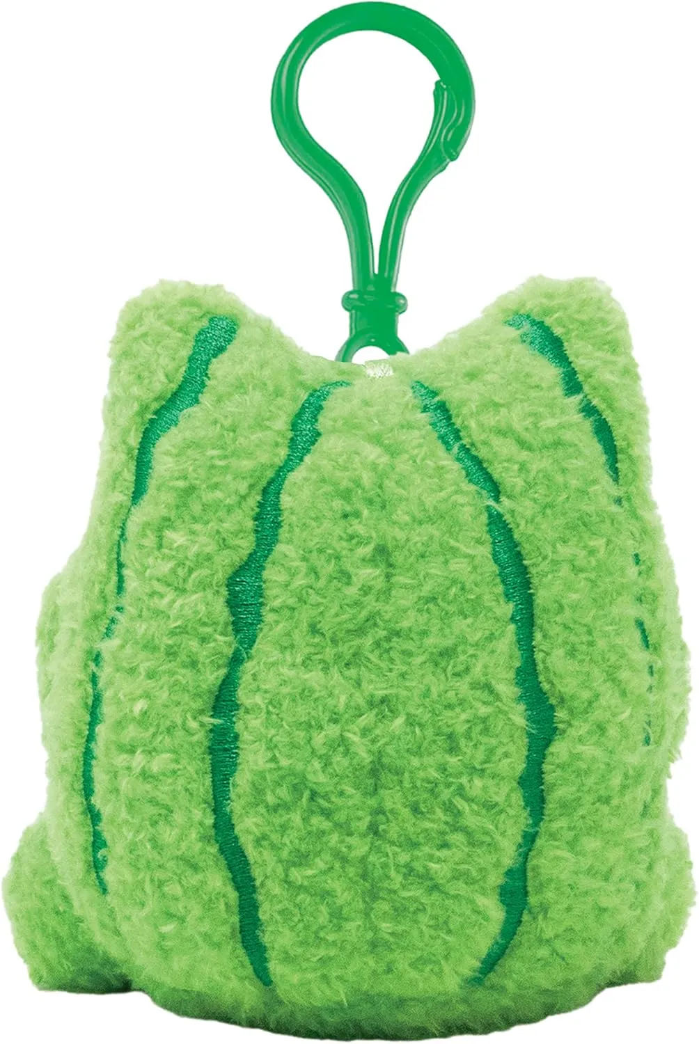 Cuddle Barn PlushGoals - Mini Watermelon Wawa Clip Super Soft Cute Kawaii Froggie Collectible Stuffed Animal Plush Toy Keychain Bag Charm, 4 inches