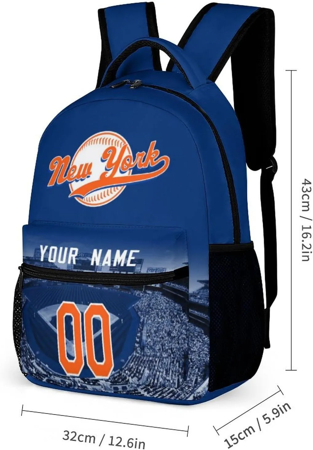 Custom Baseball Backpacks City Team Court Schoolbags Personalized Name Number Travel Camp Children Bag Fans Gift