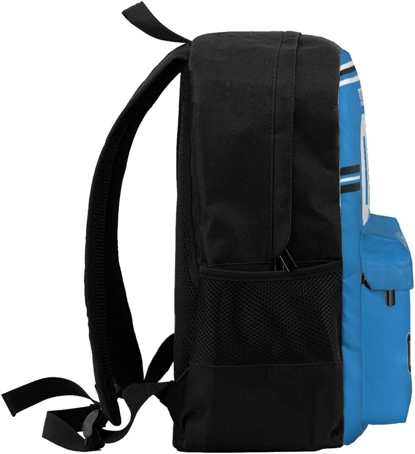Custom Carolina Backpack for Men Women, Personalized Backpacks with Name and Number, Customize Casual Backpack Gifts for Fans