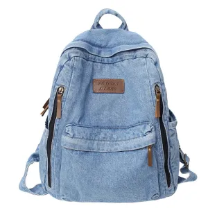 Denim Backpack
