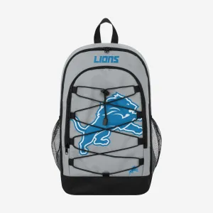 Detroit Lions Big Logo Bungee Backpack