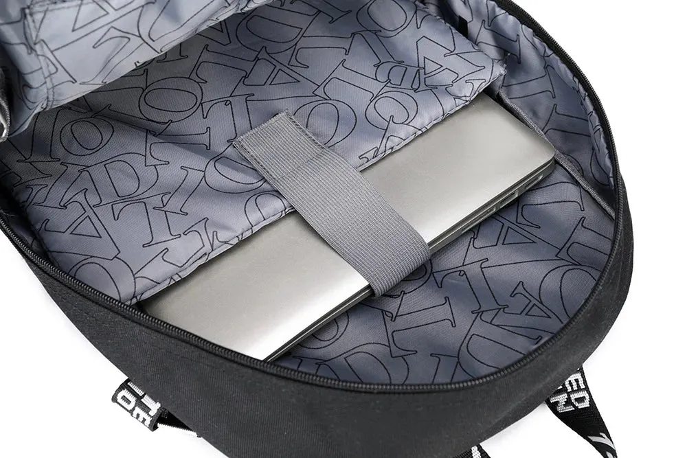 Disney Mickey Minnie School Travel Bags Large Waterproof Multifunction USB Charging Backpacks