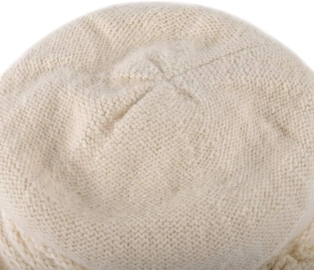 DOCILA Fashion Women Flower Cloche Caps Warm Knit Bucket Bowler Hats Vintage Wrinkled Beanie Caps