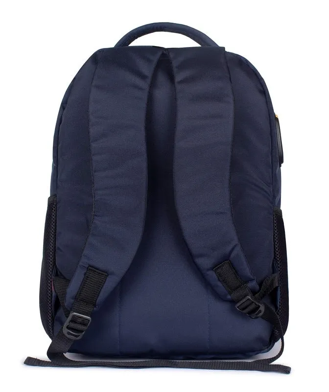 Durable Water Resistant Laptop Backpack - 15.6 Inch Capacity | Navy | Ideal for Travel & School