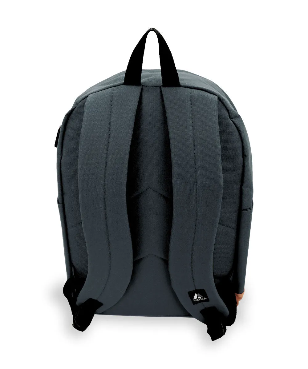 EB1000 EVEREST VINTAGE LAPTOP BACKPACK W/ USB PORT