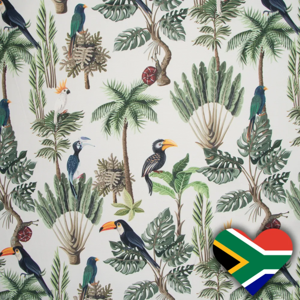 Eco Fabric Toucan Beige 140cm