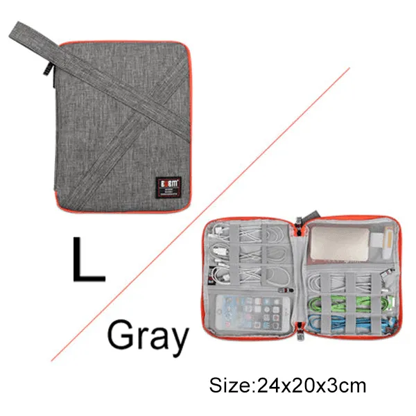 Electronic Travel Organizer Case - Smart Storage Solution