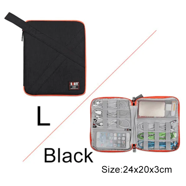 Electronic Travel Organizer Case - Smart Storage Solution