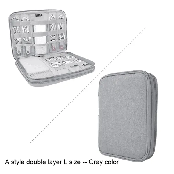 Electronic Travel Organizer Case - Smart Storage Solution