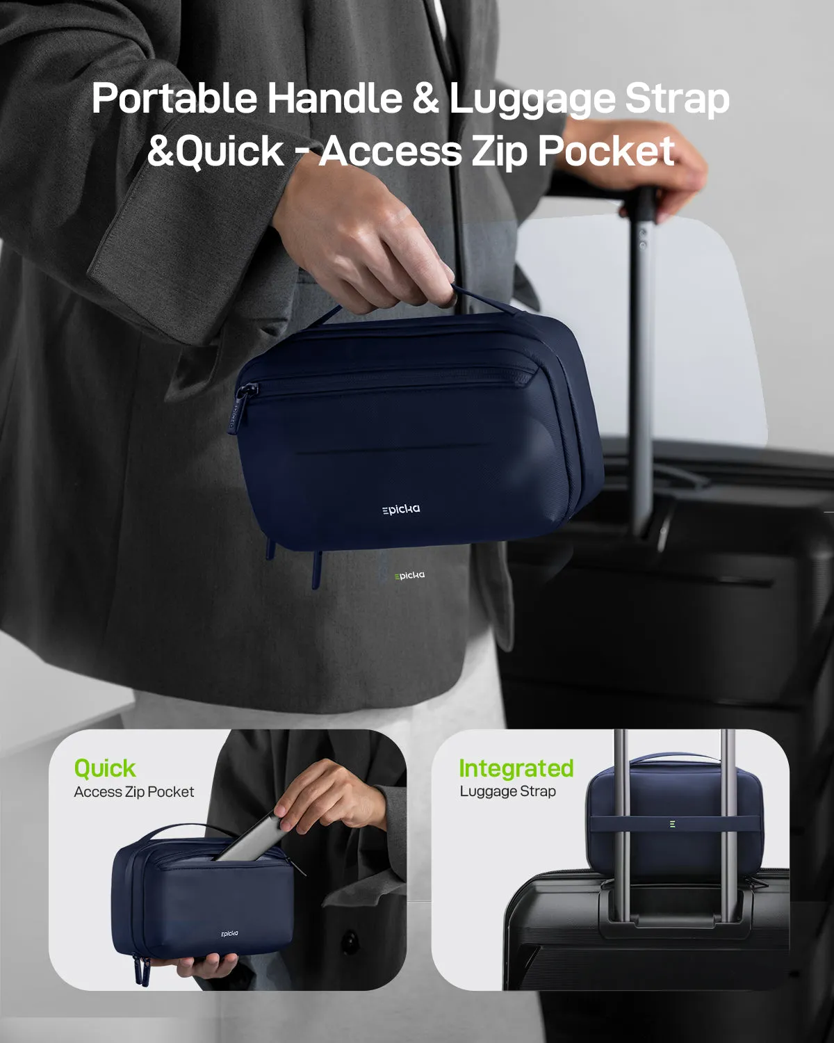 Electronics Organizer Travel Case