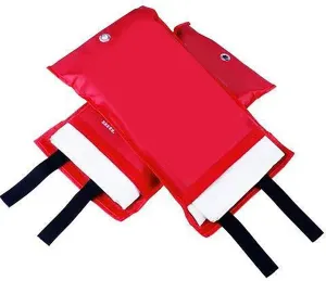 Emergency Fire Blanket for Home and Kitchen, 2 Pcs 40"x40" Flame Suppression Fiberglass Fire Blankets, Quick & Easy to Use, Fire Safety Blanket for Office Car Warehouse Emergency Survival (2 pcs)