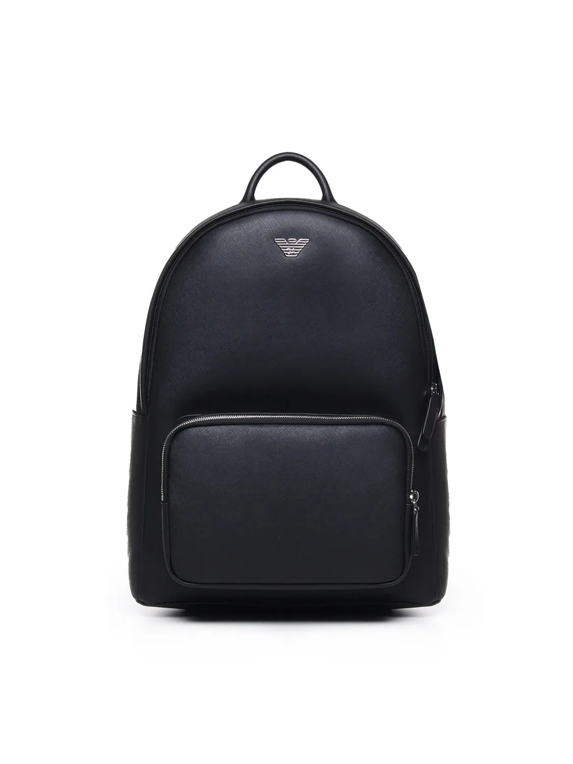 Emporio Armani Black Saffiano ryggsäck