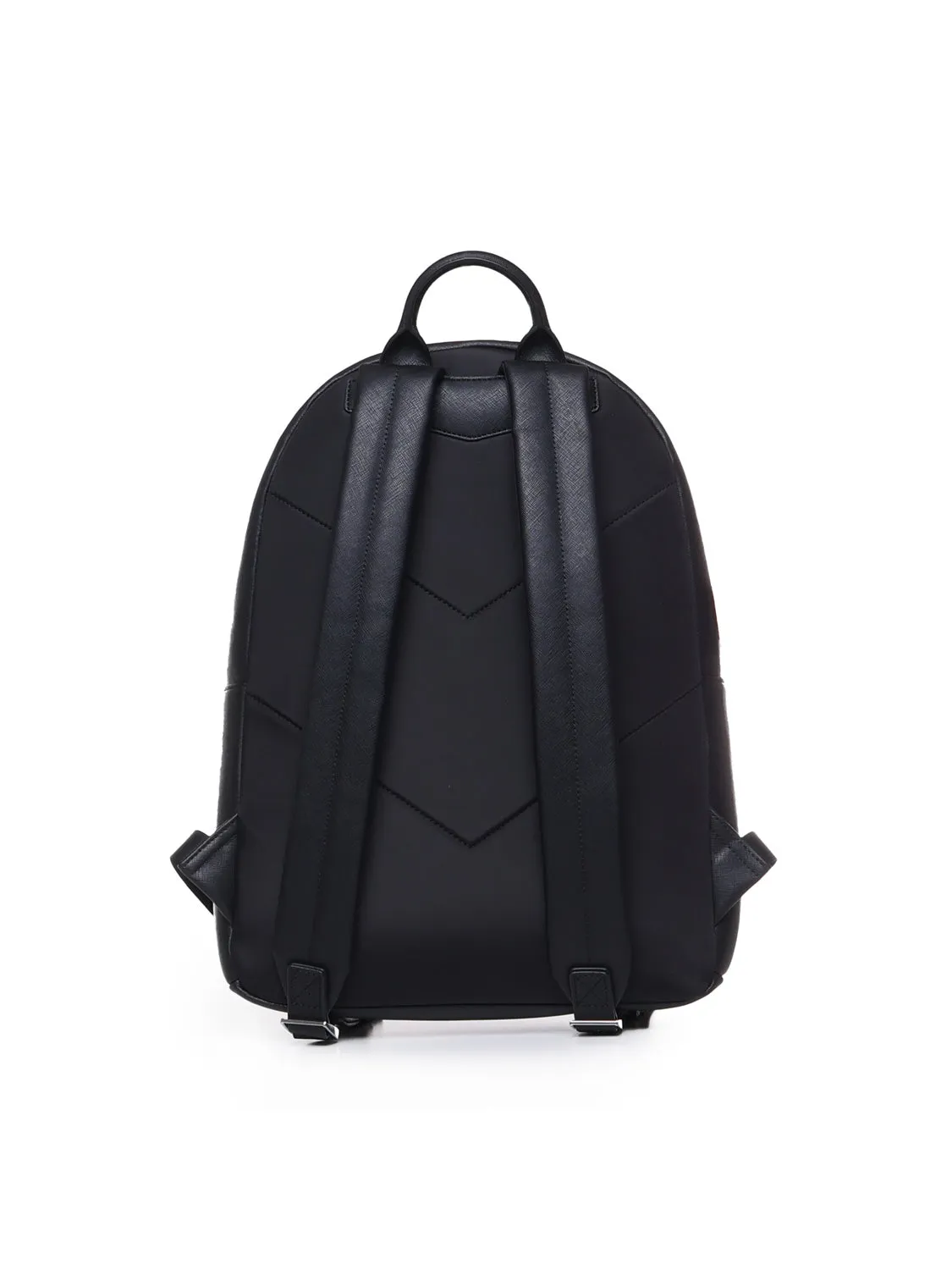 Emporio Armani Black Saffiano ryggsäck