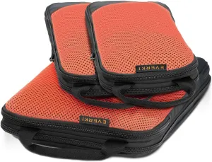 EVERKI Compression Packing Cubes – 18.2L Lightweight Compressible Mesh Packing Cubes for Travel, Durable & Compressed Travel Organizer for Luggage, Backpack & Suitcase, Premium Compression Bags, 3 Set