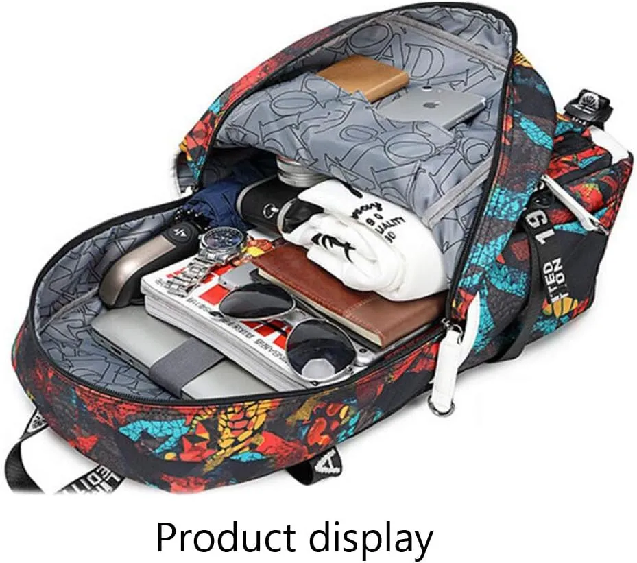 FANwenfeng Basketball Player 11 Luminous Backpack Travel Daypacks Fans Bag (Style 3)