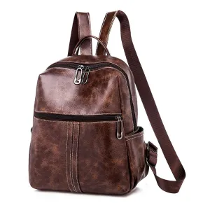 Fashion-forward Fashion Backpack Qualit Women Unique leather Soft High pu