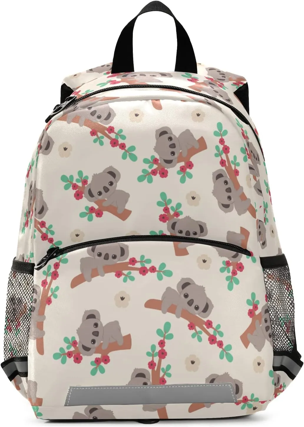 Fisyme Koala Tree Backpack Schoolbag Kids Daypack Toddler Travel School Bag Small Mini Backpacks for Kindergarten Preschool Nursery Children Boys Girls with Chest Strap