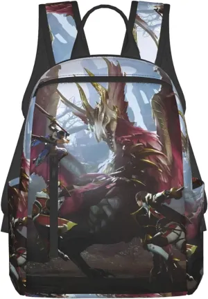 Game Monster Backpack Hunter 3D printing fashion backpack travel Casual backpacks Unisex