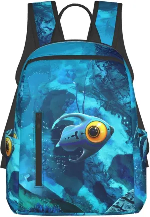 Game Subn-autica Backpack 3D printing fashion backpack travel Casual backpacks Unisex