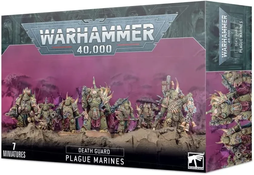 Games Workshop - Warhammer 40,000 - Death Guard Plague Marines