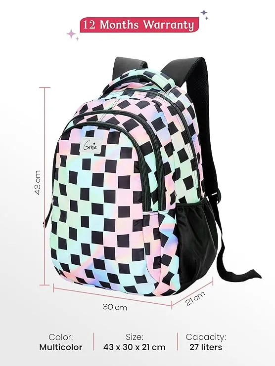 Genie Iridescence DLX 17" Backpack  - Multi