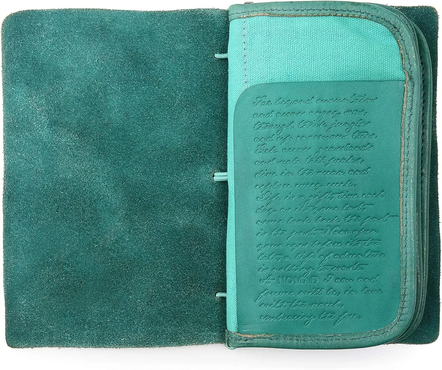Genuine Leather Nomad Organizer Travel Wallet | Women's Wallet Clutch Passport Holder