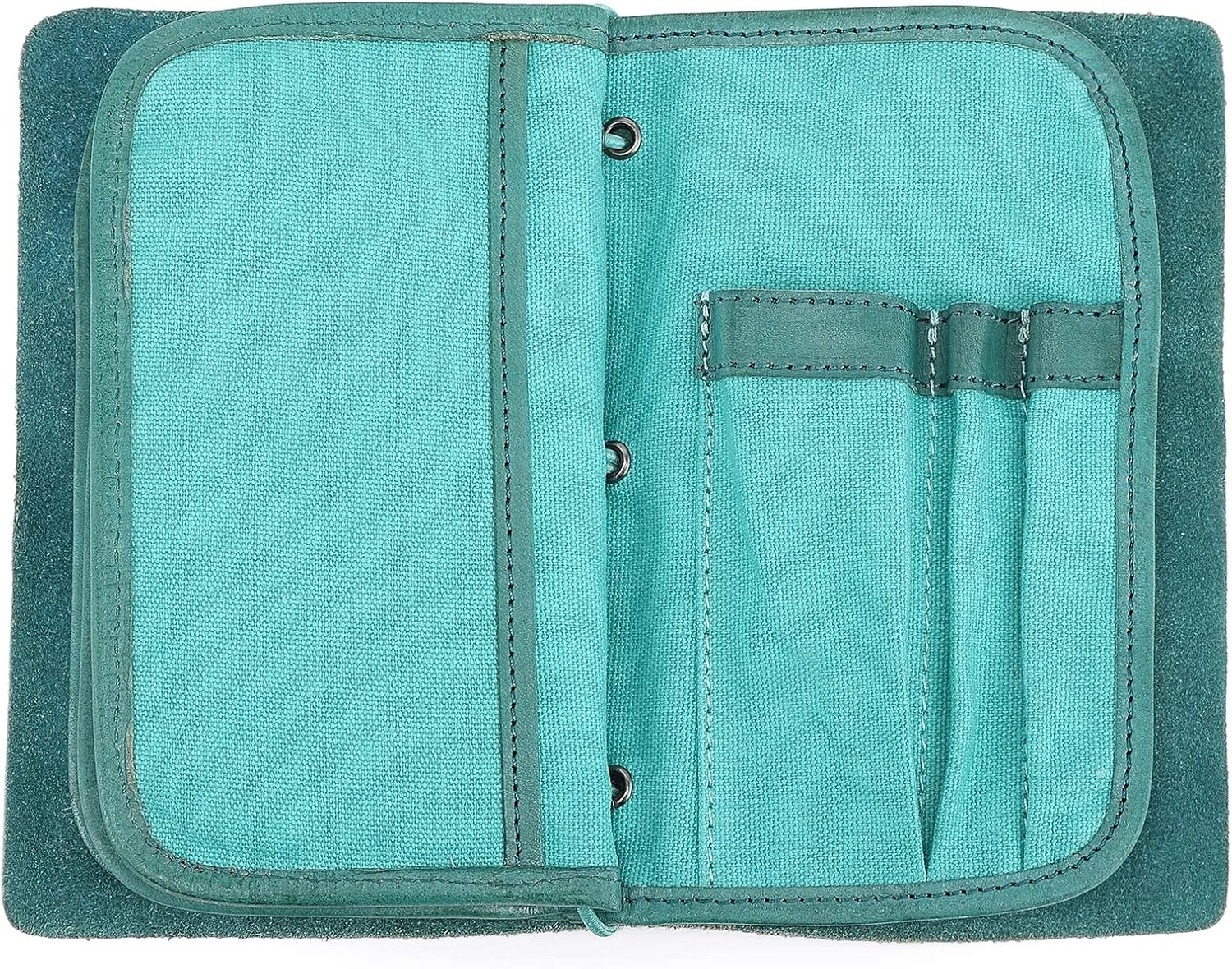 Genuine Leather Nomad Organizer Travel Wallet | Women's Wallet Clutch Passport Holder