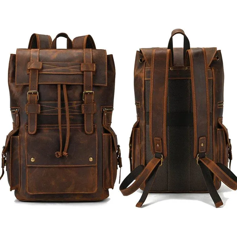 Genuine Leather Sling Bag Shoulder Crossbody for Men and Women