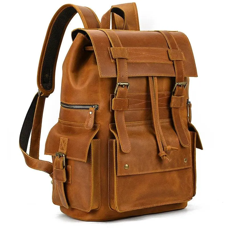 Genuine Leather Sling Bag Shoulder Crossbody for Men and Women