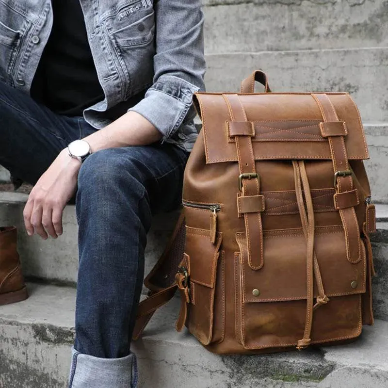 Genuine Leather Sling Bag Shoulder Crossbody for Men and Women