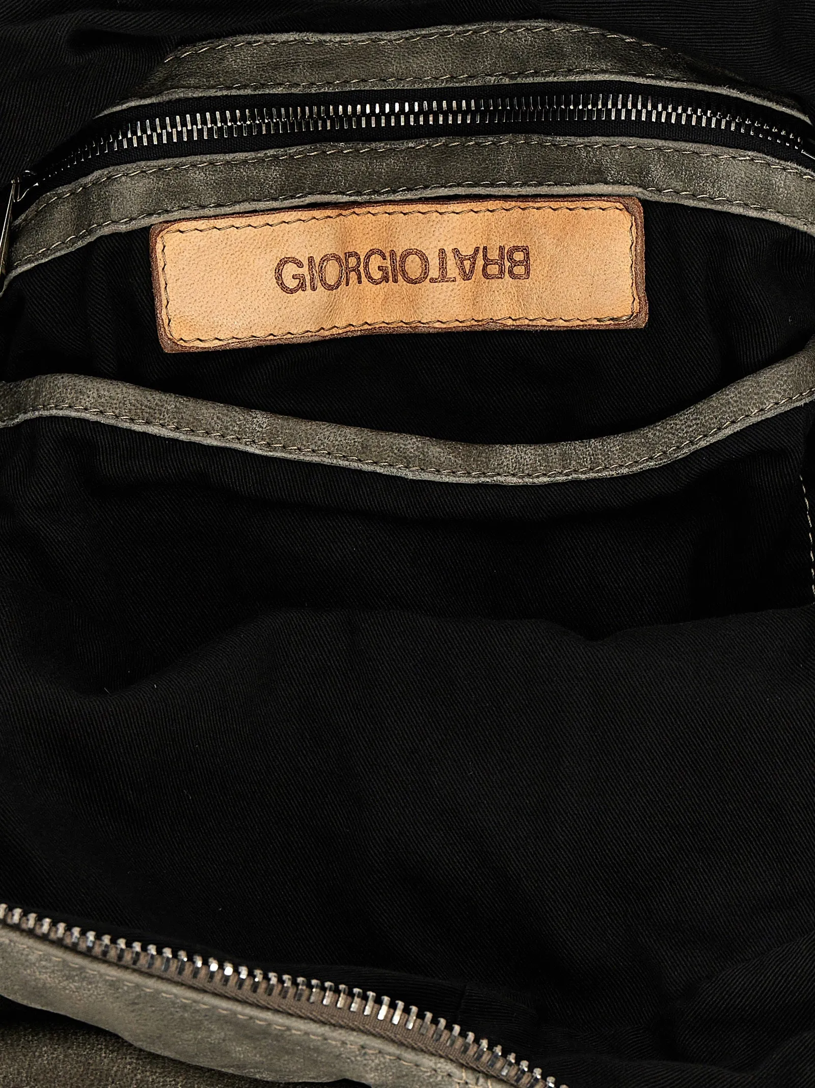 Giorgio Brato Leather Backpack