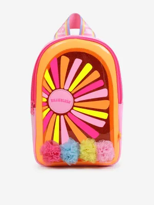 Girls Glitter Sun Backpack in Pink (27cm)