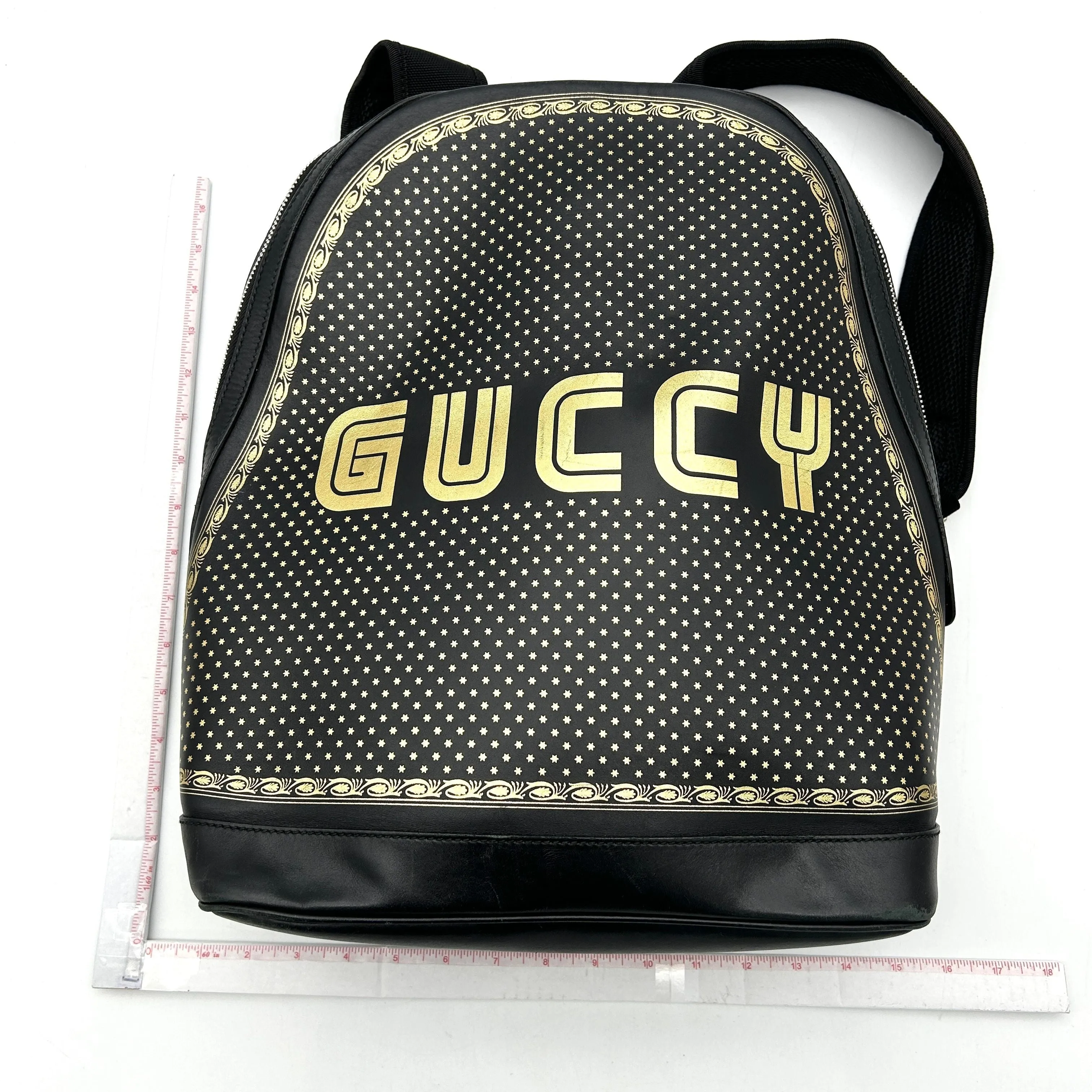 Gucci Guccy Magnetism Backpack - Black Backpacks, Handbags LA27144