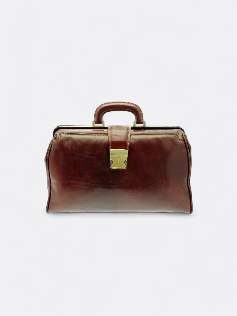 Hand-Dyed Cow Briefcase