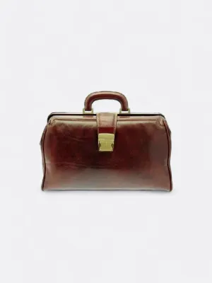 Hand-Dyed Cow Briefcase