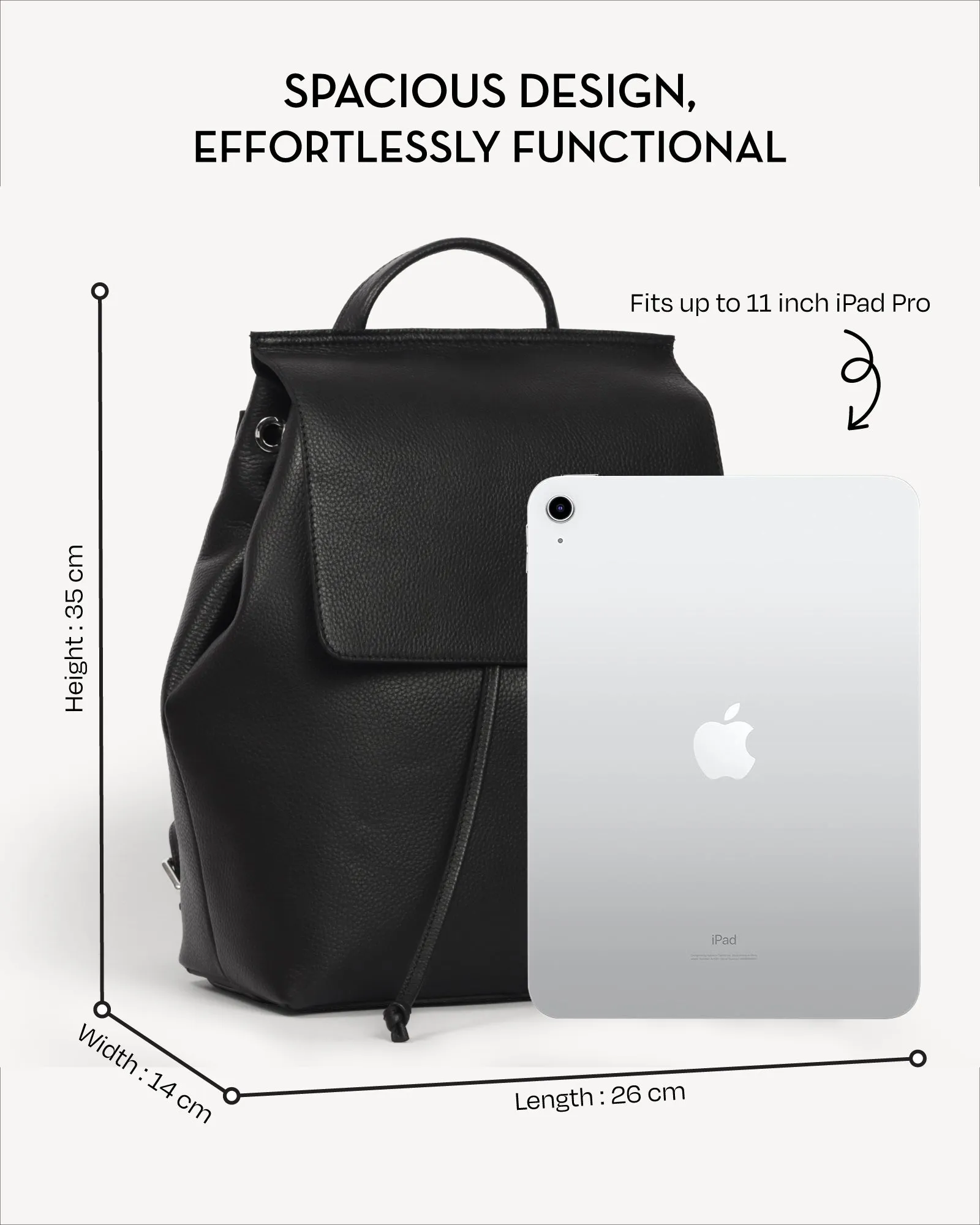 Hanoi Backpack - Black