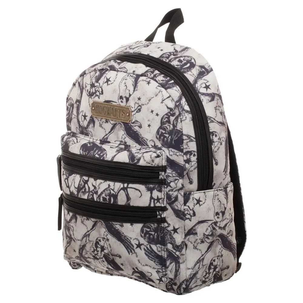 Harry Potter Beast Double Zip Backpack
