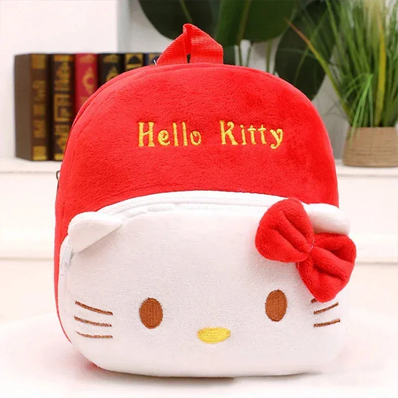 Hello Kitty Backpack: Cute Plush Schoolbag