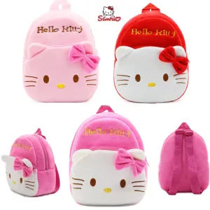Hello Kitty Backpack: Cute Plush Schoolbag