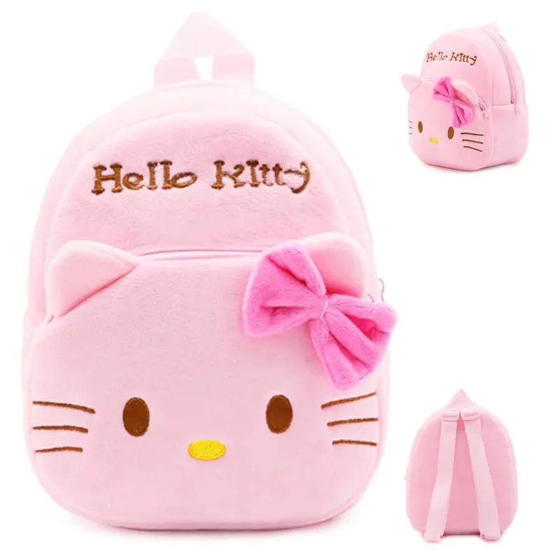 Hello Kitty Backpack: Cute Plush Schoolbag