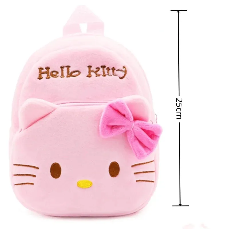 Hello Kitty Backpack: Cute Plush Schoolbag
