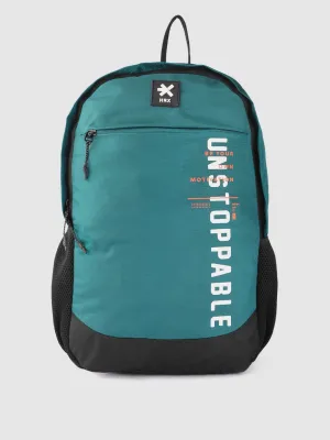 HRX by Hrithik Roshan Unisex Typography Printed Backpack 17.5 L