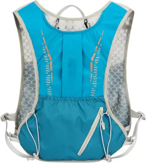 Hydration Backpack - Reflective Lightweight Pack,Lightweight Hydration Backpack with Ergonomic Shoulder Strap for Hiking Skiing Travel Outdoors